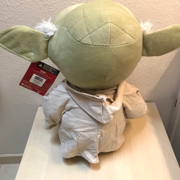 Star Wars Yoda Plush LARGE. 22" tall. - Picture 4 of 8